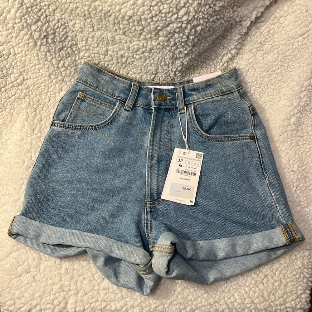 ZARA mom fit short
